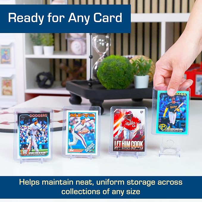 BCW 50-Count Topload Card Holders & 100-Count Trading Card Sleeves | Protects - Image 7