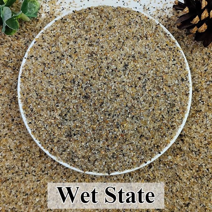 YISZM 20lbs Aquarium Gravel, 1/16" Natural River Rocks Succulent Cactus Pea - Image 2