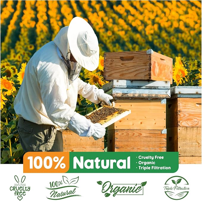 FROKO White Natural Beeswax Pellets 5LB, Organic Beeswax, Beeswax - Image 2