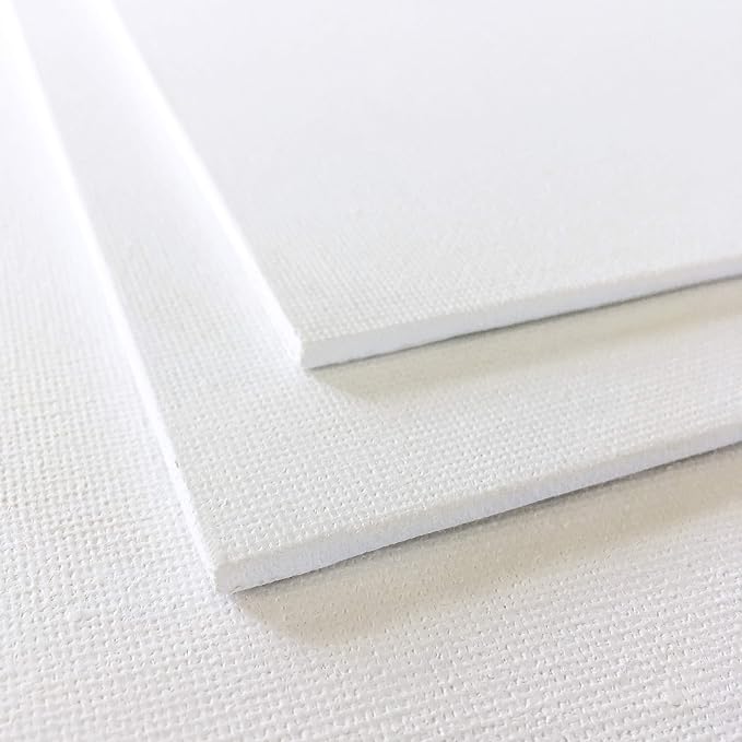 milo Canvas Flat Panel Boards for Painting, 8x10 inch, 24 Pack, Mixed Wet Media - Image 2
