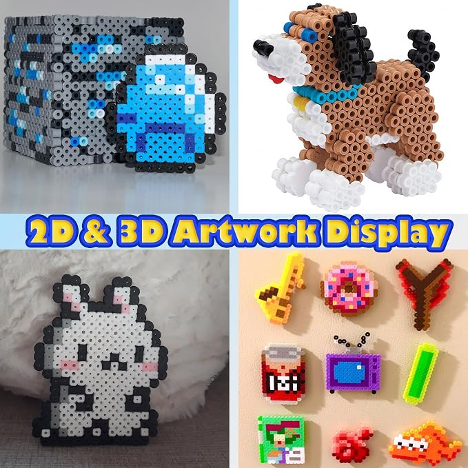 1000Pcs Fuse Beads - 5mm Mixed Colors Melting Beads - Image 5