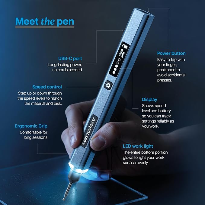 EtchMate Engraving Pen for Metal - Image 3