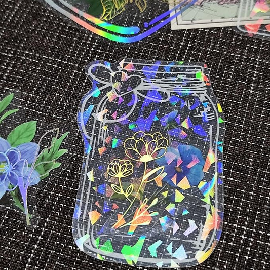 62 Pcs DIY Bookmark Kit, Sprout Book Mark Making Kit, Include Clear Bookmarks by Unknown