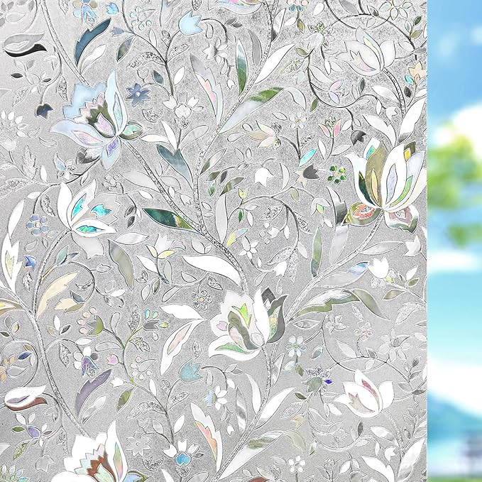 Kromapolis Window Film, Window Privacy Film, Vinyl Glass Covering, Stained by Kromapolis