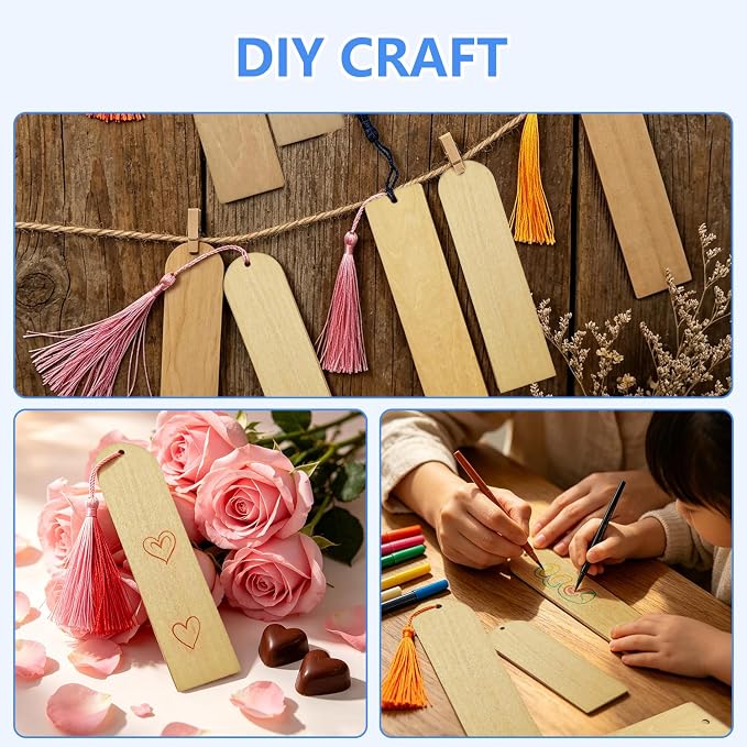 126PCS Bookmark Making Kit, Mother's Day Gift, Birthday Party - Image 4