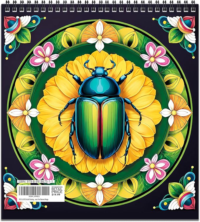 FUNLAVIE Adult Coloring Book by FUNLAVIE