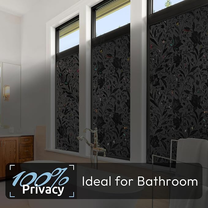 rabbitgoo Total Blackout Window Film, 29.5" x 157.4" | Sun Blocking Light - Image 5