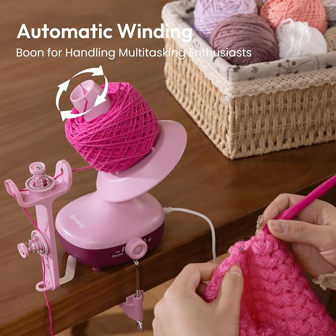Yarn Winder, Electric Yarn Ball Winder - Image 2