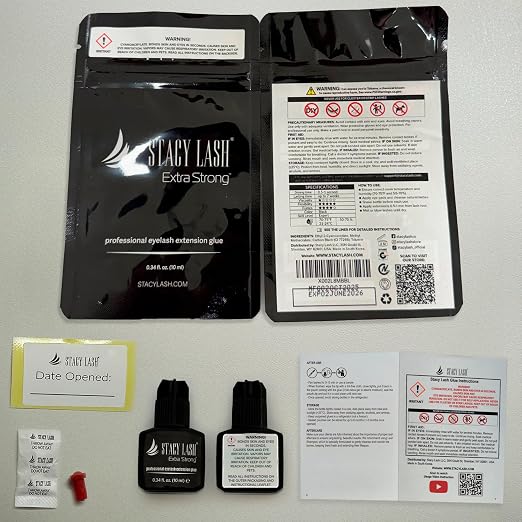 Extra Strong Eyelash Extension Glue Stacy Lash / 0.5-1 Sec Dry/Retention – 8 - Image 9