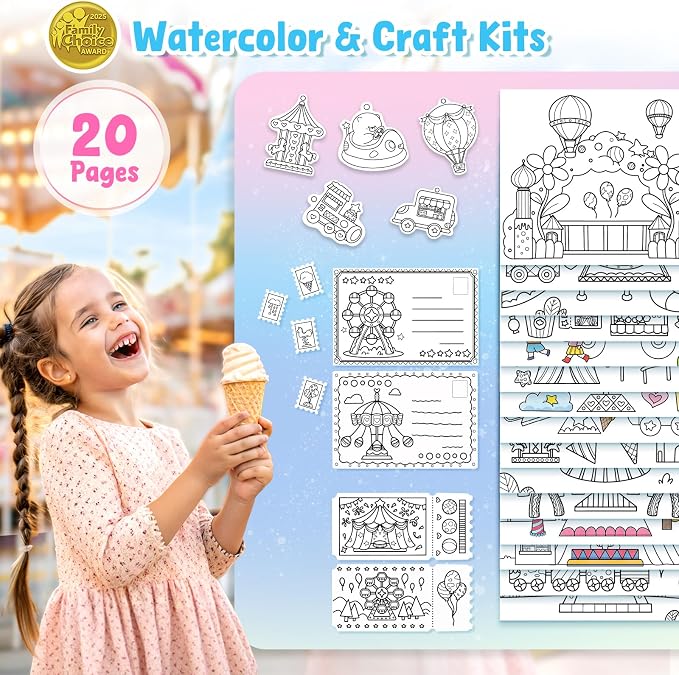 JoyCat Paint with Water Coloring Books - Image 2