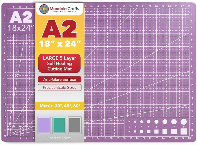 Mandala Crafts Self-Healing Cutting Mat, and Scrapbooking by MandalaCrafts