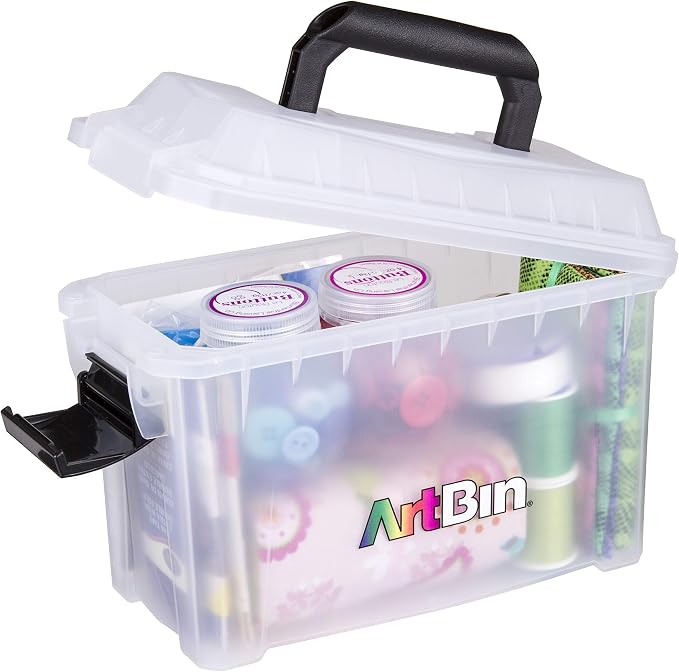 ArtBin 6815AG Mini Sidekick Carrying Case, Portable Art & Craft Organizer - Image 5