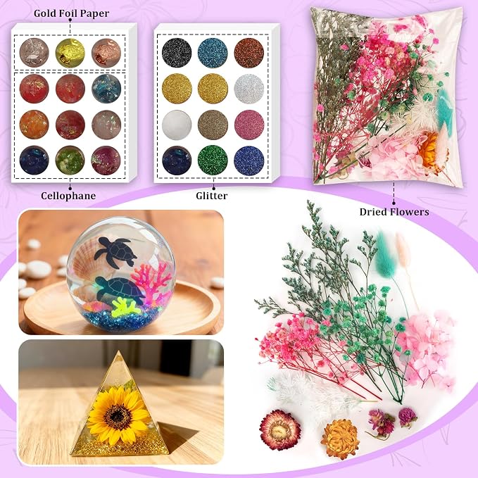 K KERNOWO Epoxy Resin Kit with Light - Image 4