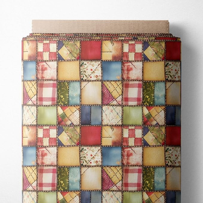 100% Cotton Fabric by the Yard – Turkish Quality Quilting & Sewing Fabric by FabricsTown