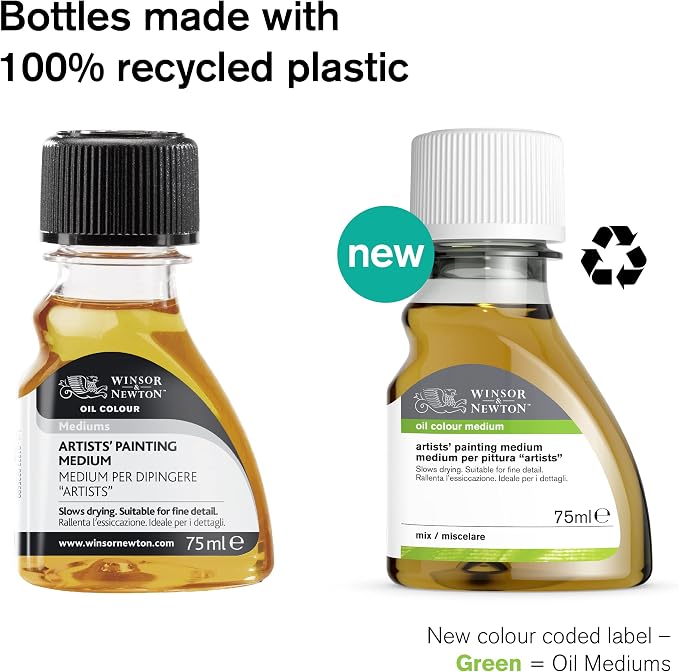 Winsor & Newton Blending & Glazing Medium, 75ml Bottle - Image 3