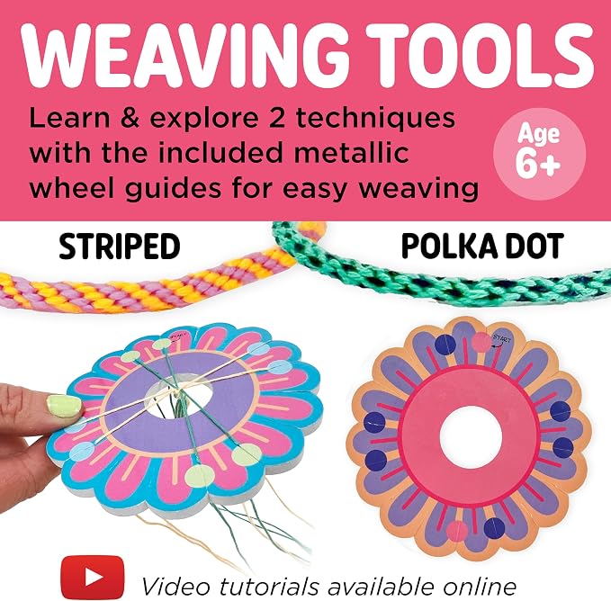 Creativity for Kids Best Friends Bracelets Mini Craft Kit: Create 10 Friendship - Image 3