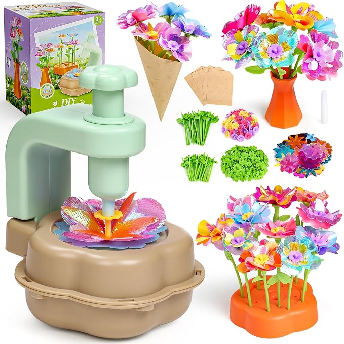Scvcid DIY Art Flower Toys Include Extra Accessories Set, Arts and Crafts by Unknown