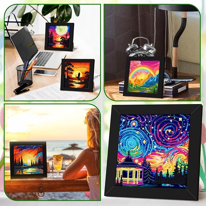 Trandraft 13 Pcs Scenery Seasonal Diamond Art Kits - Image 6