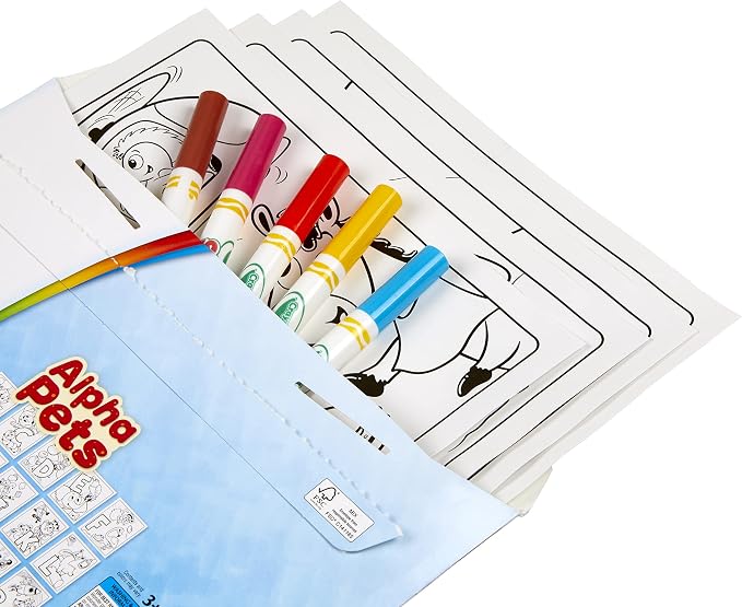 Crayola Color Wonder Alpha Pets, Mess Free Coloring - Image 6