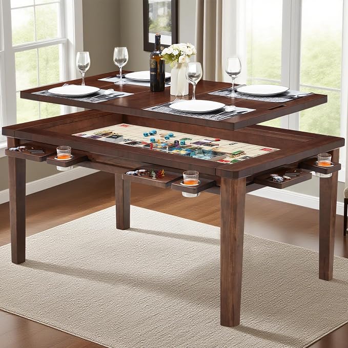 Haddockway 63" ×39“ Board Game Table by Haddockway