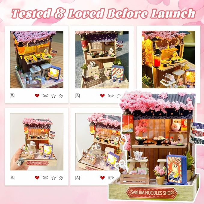 Flever Dollhouse Miniature DIY House Kit Creative Room - Image 7