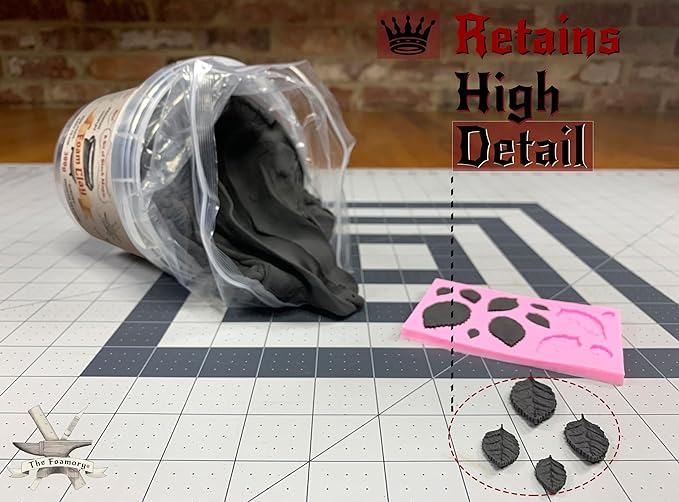 The Foamory Moldable Cosplay Foam Clay High Density Air Dry Clay, EVA Foam - Image 3