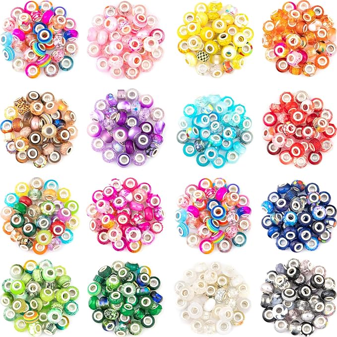 500 Pcs European Large Hole Beads - Image 5