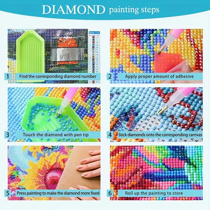BYGFHLYW 5D Diamond Painting Kits - Image 9