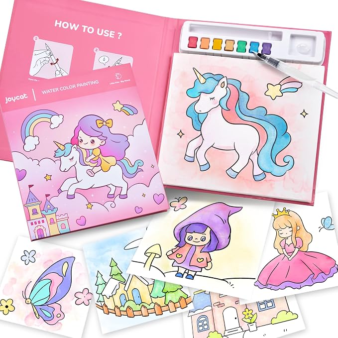 JoyCat Paint with Water Coloring Books - Image 8