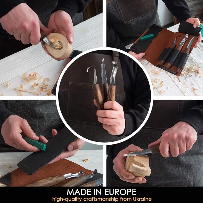 BeaverCraft Wood Spoon Carving Tools Kit S14x Deluxe - Image 2