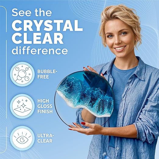 Craft Resin 2 Gallon Crystal Clear Epoxy Resin Kit - Image 2