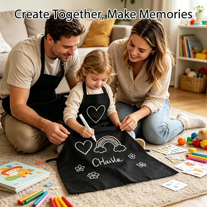 White & Black Fabric Markers for Clothes 6PCS, Dual-Tip Fabric Permanent Paint - Image 9