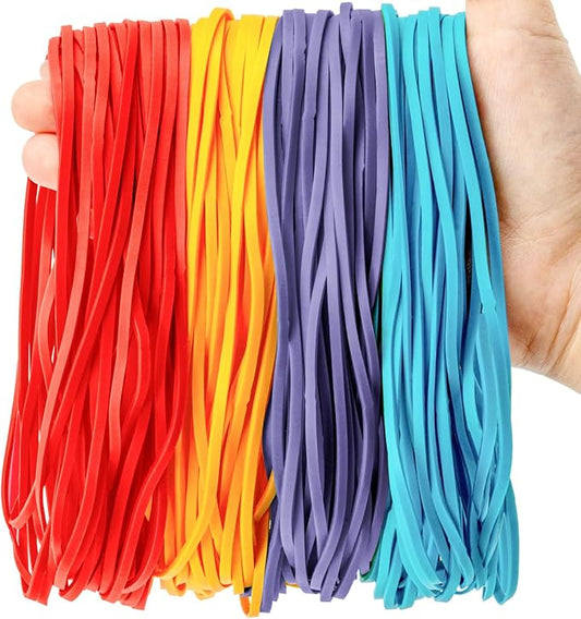 Large Rubber Bands Heavy Duty- Sukh 100PCS 7 Inches Extra Large Rubber Bands by Sukh