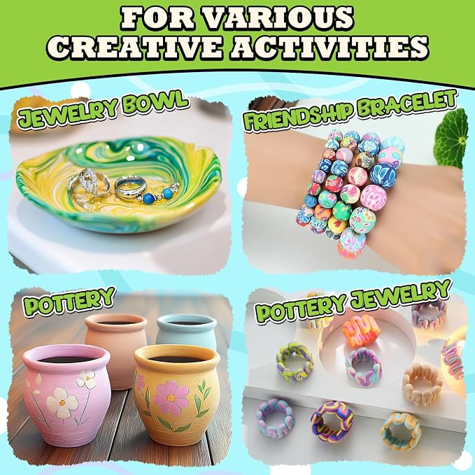 Aujazyble Premium Air Dry Clay for Kids - Image 4
