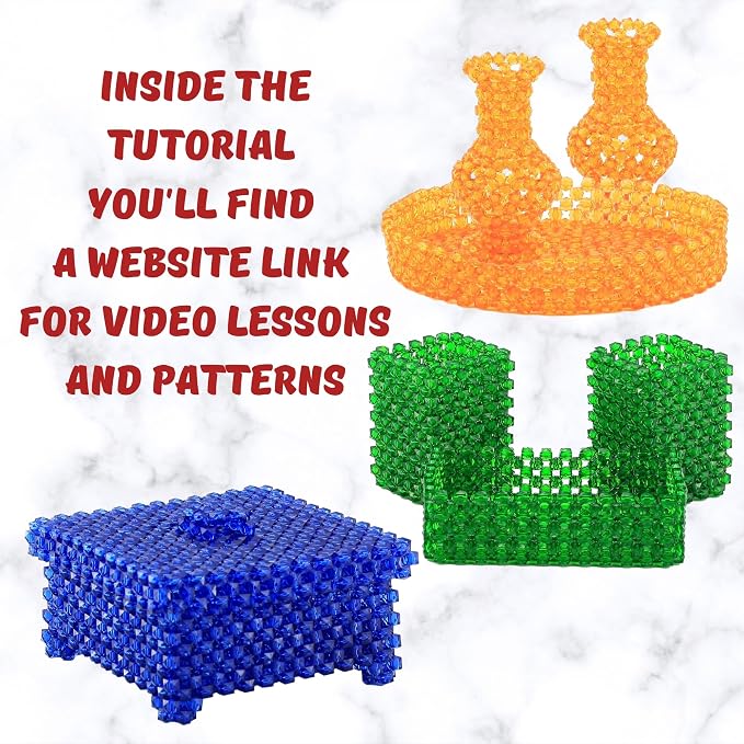 Create&Delight Arts and Crafts for Adults: Craft Supplies for Weaving Beaded - Image 3