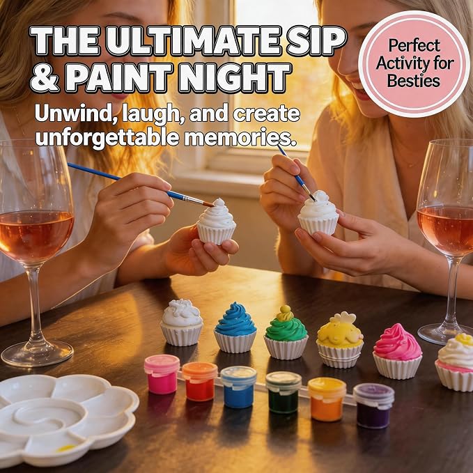 15 Pcs Plaster Painting Kit for Adults & Teens - Image 6