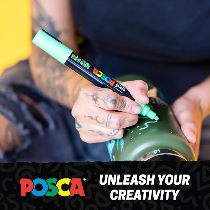 Posca Paint Art Markers, Artist Recommended Paint Pens - Image 9