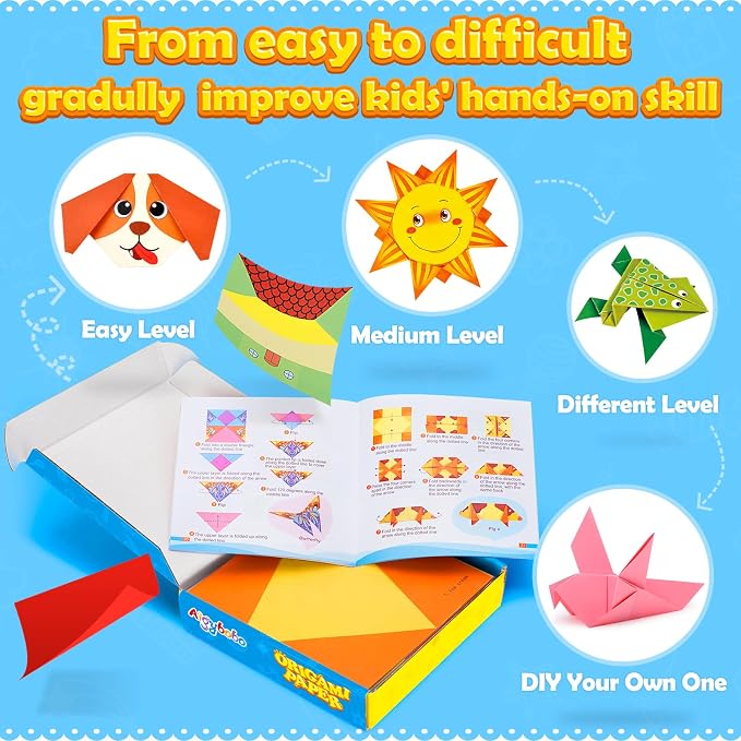 Origami Paper Set, Art Projects Supplies - Image 5