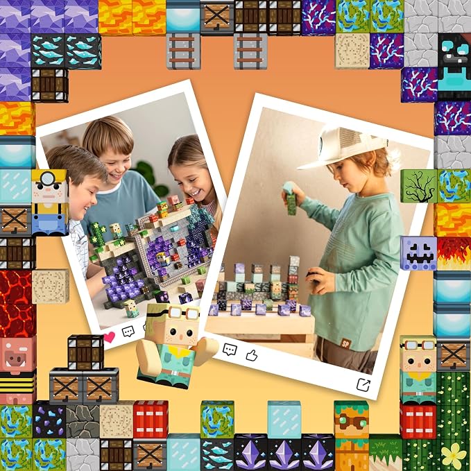 GobiDex Magnetic Building Blocks Kids Game-Based Build Magwonder World - Image 7