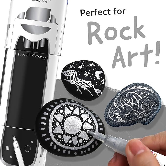 5 Acrylic Silver Paint Pen - Image 3
