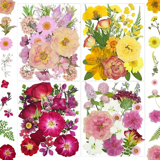 MIKIYA 86Pcs Dried Pressed Flowers by MIKIYA
