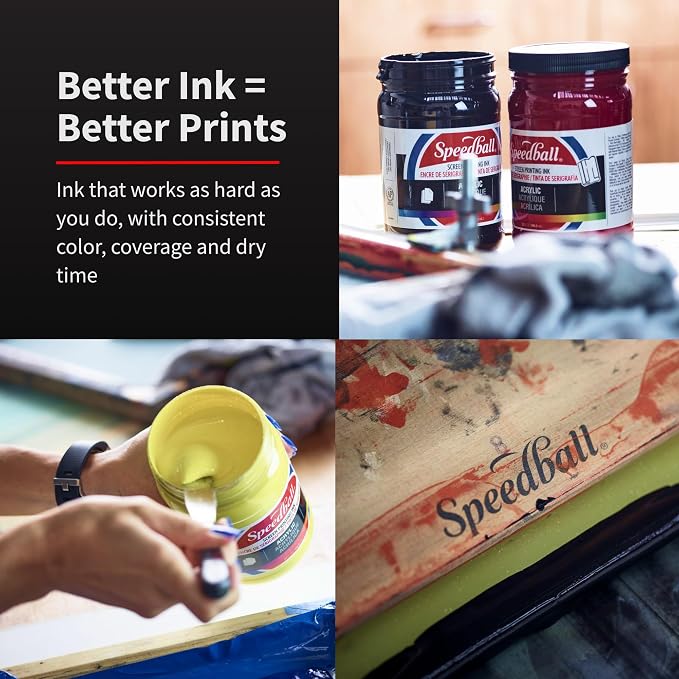Speedball 004607 Fabric Screen Printing Ink, 32 fl. oz. - Image 3