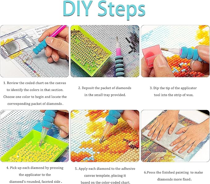 Legrace Sunflower Diamond Art Painting Kits - Image 7