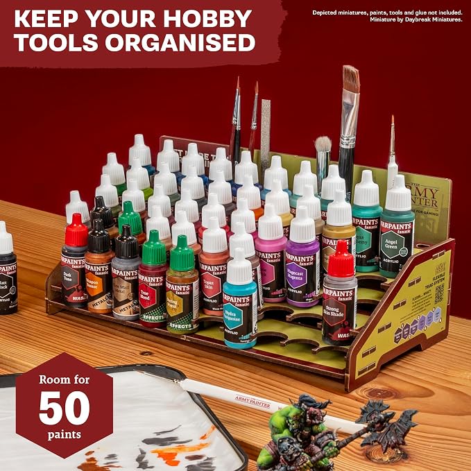 The Army Painter, Paint Station, porta colori per 50 flaconi | Per Warpaints - Image 3