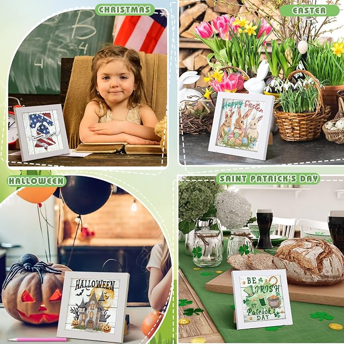 Trandraft 13 Pcs Fall Seasonal Diamond Art Kits - Image 6