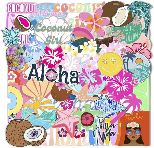 BulbaCraft Coconut Girl Stickers by BulbaCraft