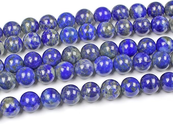 MJDCB Natural Lapis Lazuli Gemstone Loose Beads Round 4mm Energy Stone Healing - Image 4