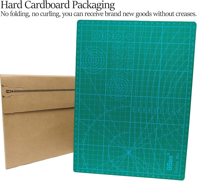 A4 Self Healing Cutting Mat, 12 x 8 in, Anti-Slip Surface, Rotary Cutter Mat - Image 6
