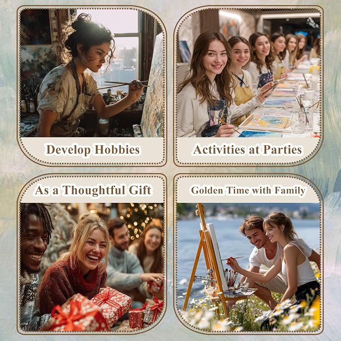 HMZephitiquc Paint by Numbers for Adults Monkey, Funny Paint by Numbers Kit for - Image 7