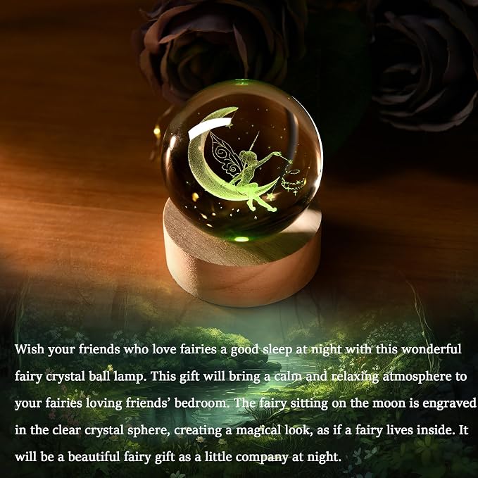 IFOLAINA Moon Fairy Crystal Ball Gifts - Image 2